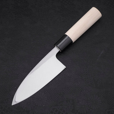Deba SK-Stahl Kasumi Magnolienholz Griff 120mm-[Musashi]-[Japan-Küchenmesser]