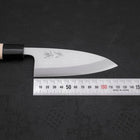 Deba SK-Stahl Kasumi Magnolienholz Griff 120mm-[Musashi]-[Japan-Küchenmesser]