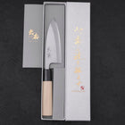 Deba SK-Stahl Kasumi Magnolienholz Griff 120mm-[Musashi]-[Japan-Küchenmesser]