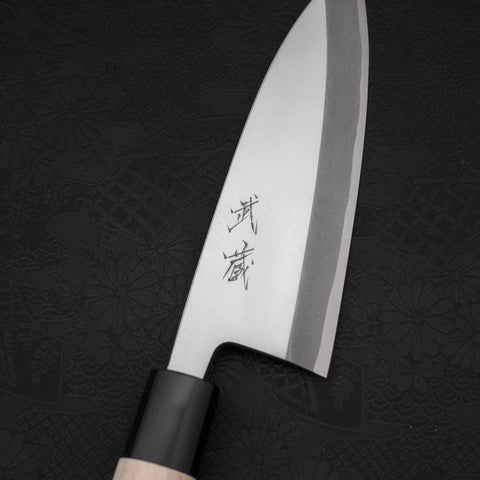Deba SK-Stahl Kasumi Magnolienholz Griff 150mm-[Musashi]-[Japan-Küchenmesser]
