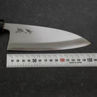 Deba SK-Stahl Kasumi Magnolienholz Griff 150mm-[Musashi]-[Japan-Küchenmesser]