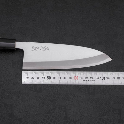 Deba SK-Stahl Kasumi Magnolienholz Griff 165mm-[Musashi]-[Japan-Küchenmesser]