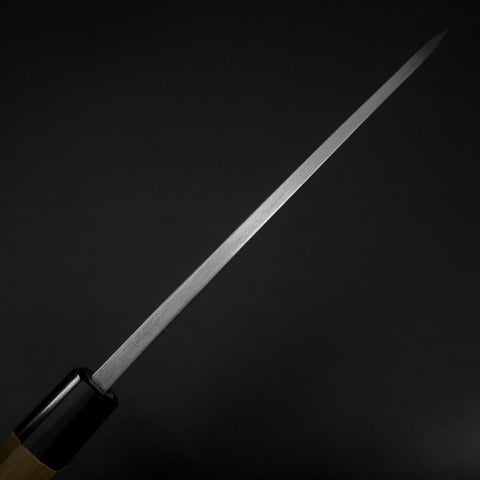 Deba Silver Steel #3 Kasumi Buffalo Magnolia Handle 180mm (7”)-[Musashi]-[Japan-Küchenmesser]