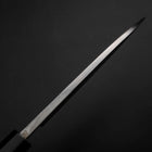 Deba Silver Steel #3 Kasumi Büffelhorn und Ebenholz Griff 165mm-[Musashi]-[Japan-Küchenmesser]