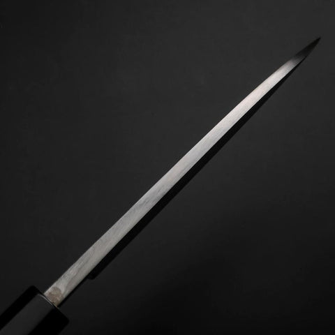 Deba Silver Steel #3 Kasumi Büffelhorn und Ebenholz Griff 165mm-[Musashi]-[Japan-Küchenmesser]