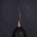 Deba Silver Steel #3 Kasumi Büffelhorn und Ebenholz Griff 180mm (Linkshändig)-[Musashi]-[Japan-Küchenmesser]