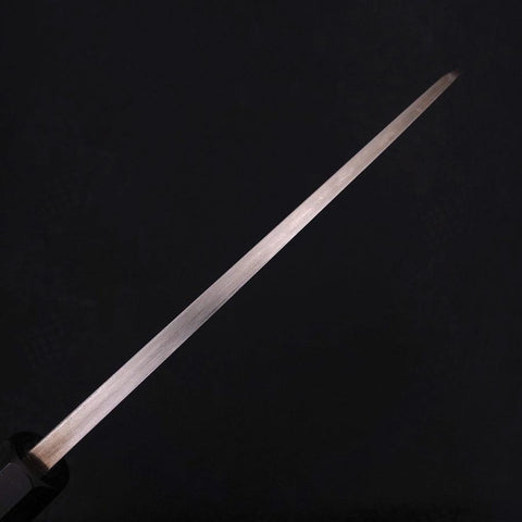 Deba Silver Steel #3 Kasumi Büffelhorn und Ebenholz Griff 180mm (Linkshändig)-[Musashi]-[Japan-Küchenmesser]