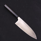 Deba Silver Steel #3 Kasumi Büffelhorn und Ebenholz Griff 180mm (Linkshändig)-[Musashi]-[Japan-Küchenmesser]