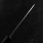 Deba Silver Steel #3 Kasumi Büffelhorn und Magnolienholz Griff 120mm-[Musashi]-[Japan-Küchenmesser]
