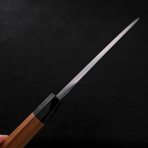Deba Silver Steel #3 Kasumi Büffelhorn und Teakholz Griff 180mm-[Musashi]-[Japan-Küchenmesser]