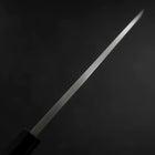 Deba Silver Steel #3 Kasumi Büffelhorn und Teakholz Griff 180mm-[Musashi]-[Japan-Küchenmesser]