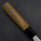 Deba Silver Steel #3 Kasumi Büffelhorn und Teakholz Griff 180mm-[Musashi]-[Japan-Küchenmesser]