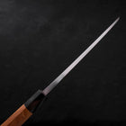 Deba Silver Steel #3 Kasumi Büffelhorn und Teakholz Griff 210mm-[Musashi]-[Japan-Küchenmesser]