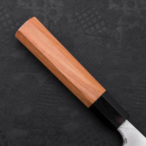 Deba Silver Steel #3 Kasumi Büffelhorn und Teakholz Griff 210mm-[Musashi]-[Japan-Küchenmesser]