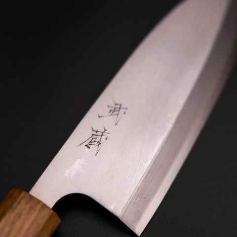 Deba Silver Steel #3 Kasumi Yaki Urushi Griff 165mm-[Musashi]-[Japan-Küchenmesser]