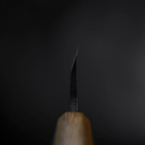 Deba Silver Steel #3 Kasumi Yaki Urushi Griff 165mm-[Musashi]-[Japan-Küchenmesser]