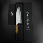 Deba Silver Steel #3 Kasumi Yaki Urushi Griff 165mm-[Musashi]-[Japan-Küchenmesser]