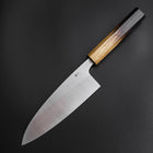 Deba Silver Steel #3 Kasumi Yaki Urushi Griff 180mm-[Musashi]-[Japan-Küchenmesser]