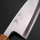 Deba Silver Steel #3 Kasumi Yaki Urushi Griff 180mm-[Musashi]-[Japan-Küchenmesser]