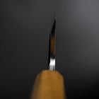 Deba Silver Steel #3 Kasumi Yaki Urushi Griff 180mm-[Musashi]-[Japan-Küchenmesser]