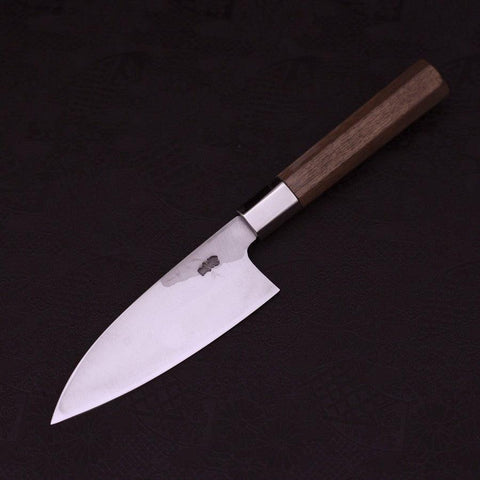 Deba Silver Steel #3 Walnussholz Griff 135mm-[Musashi]-[Japan-Küchenmesser]