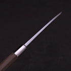 Deba Silver Steel #3 Walnussholz Griff 135mm-[Musashi]-[Japan-Küchenmesser]