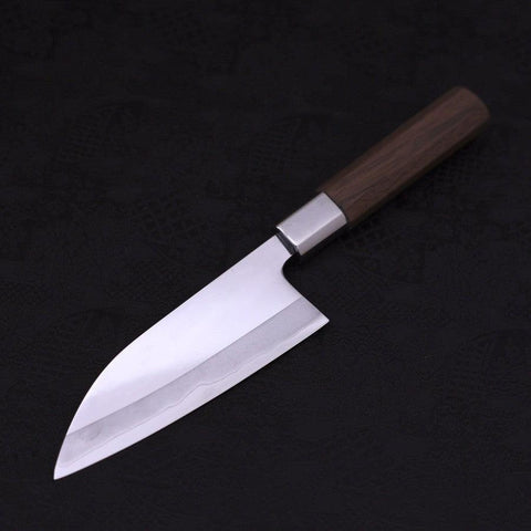 Deba Silver Steel #3 Walnussholz Griff 150mm-[Musashi]-[Japan-Küchenmesser]