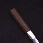Deba Silver Steel #3 Walnussholz Griff 150mm-[Musashi]-[Japan-Küchenmesser]