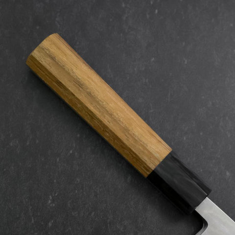 Deba VG-10 Damascus Buffalo Teak Handle 165mm (6.5”)-[Musashi]-[Japan-Küchenmesser]