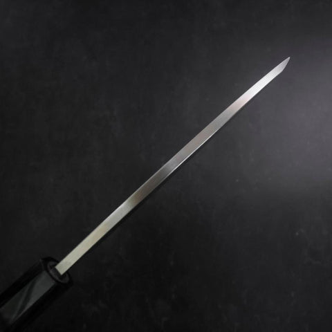Deba VG-10 Damast Büffelhorn und Teakholz Griff 165mm-[Musashi]-[Japan-Küchenmesser]