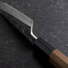 Deba VG-10 Nashiji Büffelhorn und Walnussholz Griff 90mm-[Musashi]-[Japan-Küchenmesser]