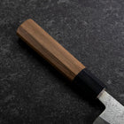 Deba VG-10 Nashiji Büffelhorn und Walnussholz Griff 90mm-[Musashi]-[Japan-Küchenmesser]