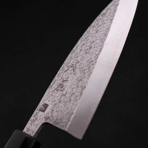 Deba VG-10, Nashiji Walnuss Griff, 120mm-[Musashi]-[Japan-Küchenmesser]