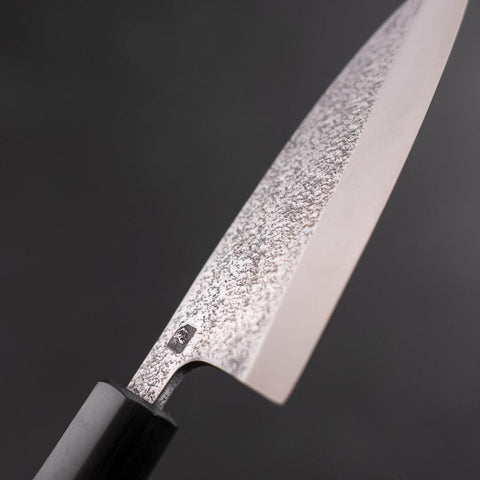 Deba VG-10 Nashiji Walnussholz Griff 105mm-[Musashi]-[Japan-Küchenmesser]