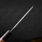 Deba VG-10 Nashiji Walnussholz Griff 120mm-[Musashi]-[Japan-Küchenmesser]