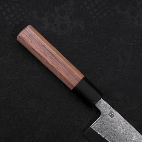 Deba VG-10 Nashiji Walnussholz Griff 120mm-[Musashi]-[Japan-Küchenmesser]