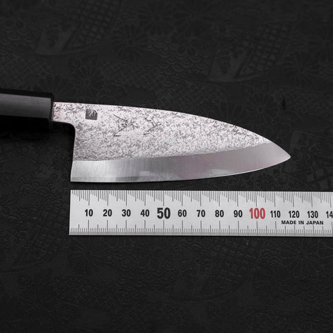 Deba VG-10 Nashiji Walnussholz Griff 120mm-[Musashi]-[Japan-Küchenmesser]