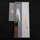Deba VG-10 Nashiji Walnussholz Griff 120mm-[Musashi]-[Japan-Küchenmesser]