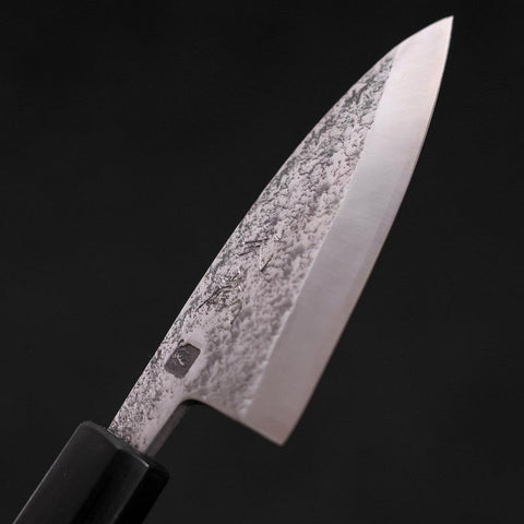 Deba VG-10 Nashiji Walnussholz Griff 90mm-[Musashi]-[Japan-Küchenmesser]