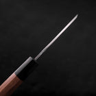 Deba VG-10 Nashiji Walnussholz Griff 90mm-[Musashi]-[Japan-Küchenmesser]
