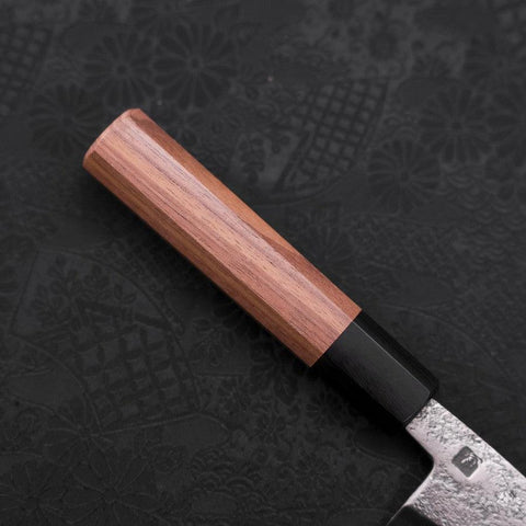 Deba VG-10 Nashiji Walnussholz Griff 90mm-[Musashi]-[Japan-Küchenmesser]