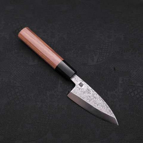 Deba VG-10 Nashiji Walnussholz Griff 90mm-[Musashi]-[Japan-Küchenmesser]