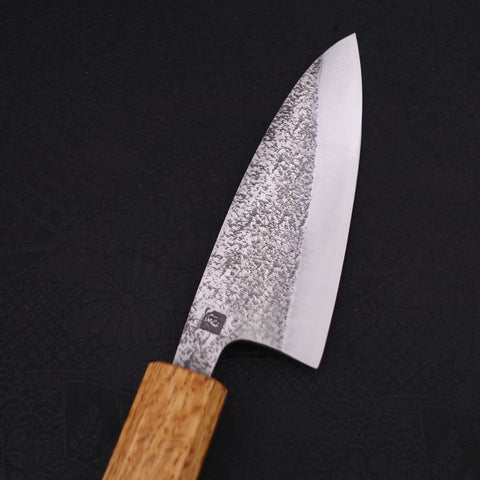 Deba VG-10, Nashiji Yaki Urushi Griff, 105mm-[Musashi]-[Japan-Küchenmesser]