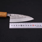 Deba VG-10, Nashiji Yaki Urushi Griff, 105mm-[Musashi]-[Japan-Küchenmesser]