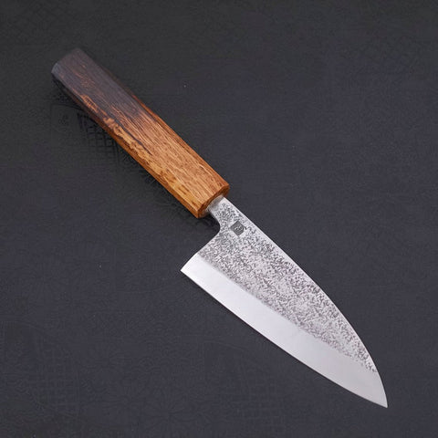 Deba VG-10, Nashiji Yaki Urushi Griff, 120mm-[Musashi]-[Japan-Küchenmesser]