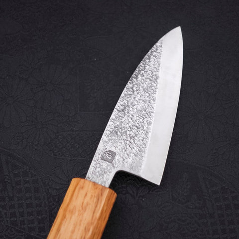 Deba VG-10, Nashiji Yaki Urushi Griff, 90mm-[Musashi]-[Japan-Küchenmesser]