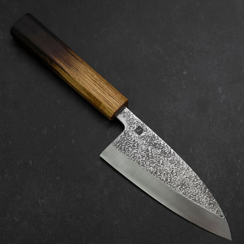 Deba VG-10 Nashiji Yaki-Urushi Handle 120mm (4.7”)-[Musashi]-[Japan-Küchenmesser]