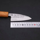 Deba VG-10 Nashiji Yaki-Urushi Handle 90mm (3.5”)-[Musashi]-[Japan-Küchenmesser]