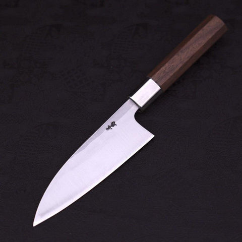 Deba White Steel #1 Walnussholz Griff 150mm-[Musashi]-[Japan-Küchenmesser]