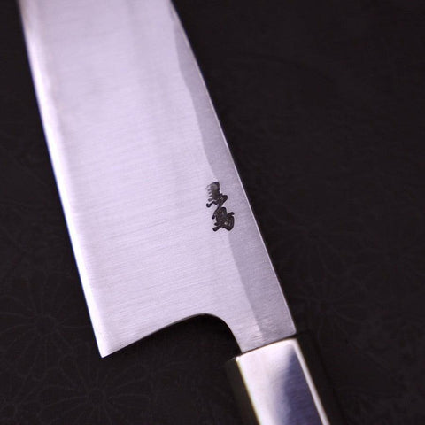 Deba White Steel #1 Walnussholz Griff 150mm-[Musashi]-[Japan-Küchenmesser]